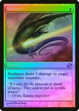 Sunlance FOIL Planar Chaos HEAVILY PLD White Common MAGIC MTG CARD ABUGames