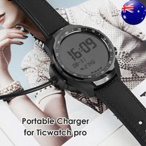 1m USB Charging Cradle Cable for Ticwatch Pro Sports Smart Watch Power Adapter - Zdjęcie 1 z 8