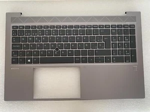 HP Zbook Firefly 15 G7 M07496-071 Spain Spanish Español Keyboard Palmrest NEW - Picture 1 of 6