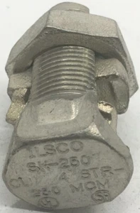 Conector de perno dividido SK-250 ILSCO 250 MCM-4 AWG - Imagen 1 de 4