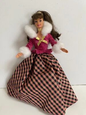 Barbie exclusiva de Mattel 1996, Winter Rhapsody, gamuza rosa Foto 1 de 4