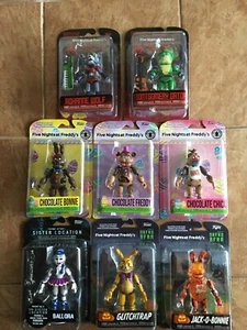 Funko Pop! Five Nights at Freddy's set Of 8 Figures - Picture 1 of 2