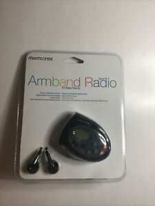 Memorex Sport Armband AM/FM Digital  Radio MR4402BK Brand New Sealed!