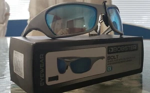 Gafas de sol azul cian y plateadas antiniebla humo - Imagen 1 de 5