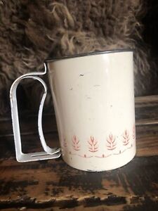 Vintage Androck Flour Sifter Wheat Heads Along Base