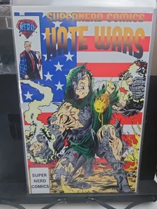 SELTEN WEISSMETALL Donald Trump SECRET WARS 10 PATRIOTISCHE Hommage COMIC - Bild 1 von 1