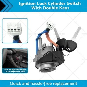 Ignition Lock Cylinder Switch W/Double Keys Suitable For Hyundai Elantra 17-20 - Picture 1 of 8
