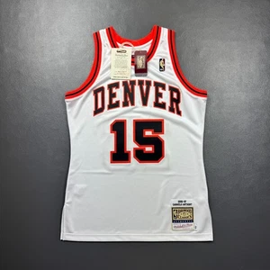 100% Authentic Carmelo Anthony Mitchell Ness 06 07 HWC Nuggets Jersey Size 40 M - Picture 1 of 6
