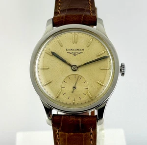 Orologio LONGINES Vintage 1940 Acciaio Meccanico cal. I2.68Z Funzionante Unisex - Imagen 1 de 4