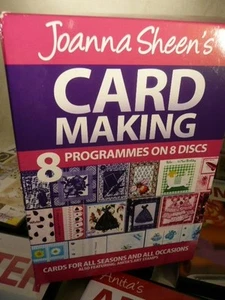 JOANNA SHEENS KARTENHERSTELLUNG BASTELN & KUNST BRIEFMARKEN 8 DVD VERPACKT SET - Bild 1 von 3