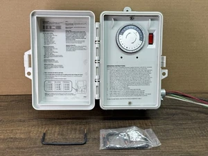 GE 15146 24-Hour Heavy-Duty Electrical Indoor Water Heater Time Switch Timer  - Picture 1 of 6