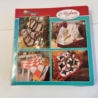 Needlecraft Shop Afghan Crotchet Collector’s Series 112-pattern 12-style Yarn - Image 1 of 4