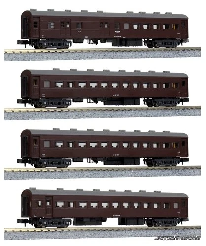 KATO N scale Oha 61-system Passenger Train Set SP Product 10-1370 Model Train - Image 1 of 1