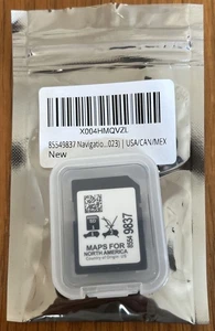 2018-2022 CHEVY GMC CADILLAC NAVIGATION SD MEMORY CARD 8554 9837 - Picture 1 of 3