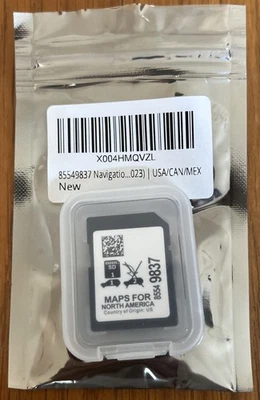 2018-2022 CHEVY GMC CADILLAC NAVIGATION SD MEMORY CARD 8554 9837 - Image 1 of 3