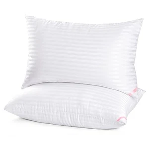 Paquete de 2 almohadas de cama para dormir EIUE Hotel Collection tamaño queen, almohadas para... - Imagen 1 de 6