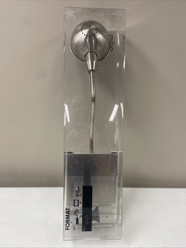 Sealed IKEA Format Led Cabinet Light Nickel Plated 501.495.98 17796 Foto 1 de 4