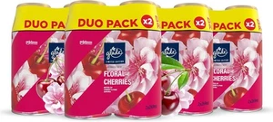 Ambientador Automático Glade Recargas Floral Cerezas 8x269ml | Pack de 4 Dúos - Imagen 1 de 8