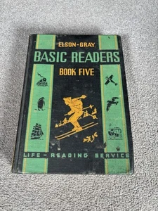 Elson-Gray Basic Readers Book  Five 1936 - Imagen 1 de 5