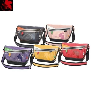 EVANGELION STORE x MOUSTACHE Flap Shoulder w/Pouch Synthetic Leather JAPAN PSL - Picture 1 of 82