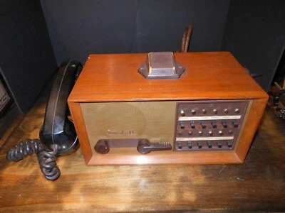 Intercomunicador de paginación Teletalk Webster Electric Co. de colección con teléfono modelo A912TA-3 Foto 1 de 4