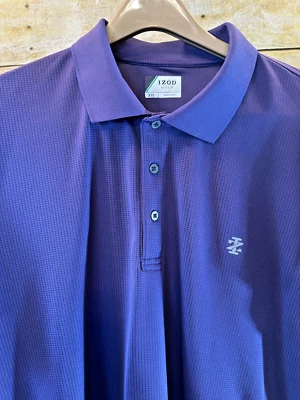 CAMISA POLO DE GOLF IZOD PARA HOMBRE 2XL CON ELÁSTICO SS PÚRPURA VENTANA PAINE ⭐️USADA EN EXCELENTE ESTADO⭐️ Foto 1 de 4