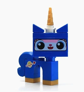 LEGO Movie ASTRO UNIKITTY MiniFigure Benny's Spaceship Blue Cat New from 70816 - Picture 1 of 2