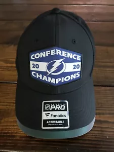 Tampa Bay Lightning 2020 Champions Fanatics Authentic Pro Snapback Hat *NEW* - Picture 1 of 12