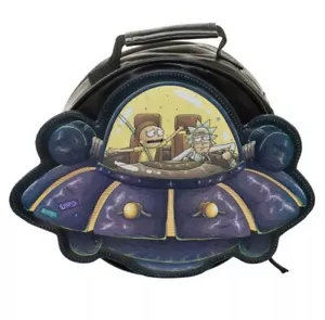 Rick and Morty Spaceship Back To School Lunch Box - Picture 1 of 4