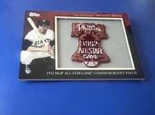 2010 Topps Manufactured Commemorative Patch Monte Irvin #MCP-13 Patch HOF