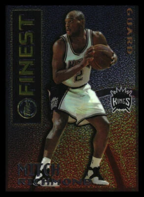 1995-96 Finest #M17 Mitch Richmond Mystery Borderless Silver Foto 1 de 2