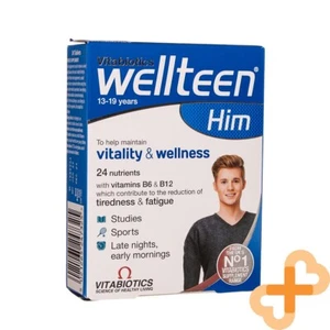 VITABIOTICS WELLTEEN Him 30 Tablets Supplement for Vitality & General Wellness - Picture 1 of 24