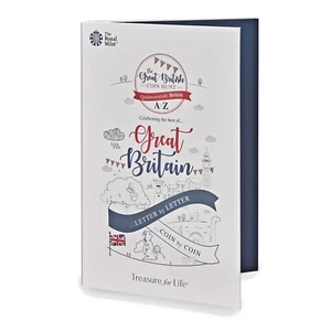 Royal Mint 2018 cartella album da collezione 10p custodia da collezione GBCH britannica caccia - Foto 1 di 4
