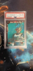 Universe 7 Saiyajin Prince Vegeta TB1-004 Dragon Ball Super PSA 10 Signature - Imagen 1 de 1