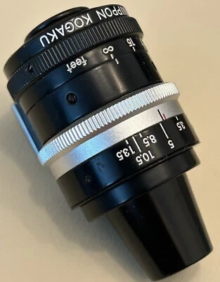 Nikon Black Paint Torpedo 3.5-13.5cm Viewfinder Like New - Image 1 of 4