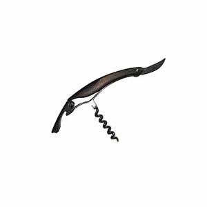 Corkscrew Wine Bottle Opener Hard Plastic Manual Cork Screw with Foil Cutter - Picture 1 of 3