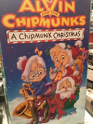 Alvin and the Chipmunks - A Chipmunk Christmas (VHS, 1992) - Image 1 of 2