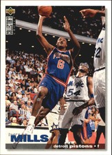 1995-96 Collector's Choice International German II Basketball Card #31 Mills