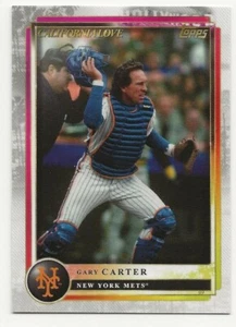 2022 Topps X Aaron Judge Curated Set GARY CARTER California Love Mets #58 - Bild 1 von 1