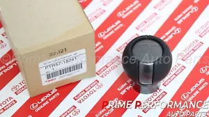 Toyota 2022-2025 GR86 TRUENO Edition cuero negro perilla de cambio manual genuino - Imagen 1 de 8