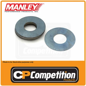 MANLEY HEAT TREATED VALVE SPRING SHIMS SET OF 16 OD 1.500" X ID .645" X .015" - Picture 1 of 1
