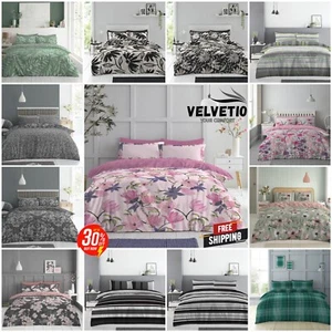 Duvet Cover Set Reversible 4Pc Complete Bedding Set Matching Pillowcase & Sheet - Picture 1 of 111