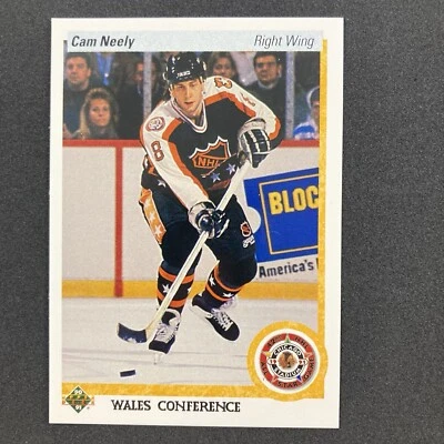 Cam Neely 1990-91 Upper Deck All Star Card #493 NHL Boston Bruins - Image 1 of 2