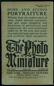 Das Foto Miniaturmagazin - Heim- und Studioporträtur (1932) - Bild 1 von 2