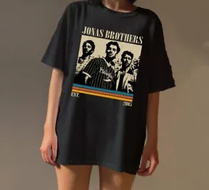Retro Jonas Brothers Shirt, Fan Gift, Vintage 90S Shirt, Concert Tour Tee - Picture 1 of 5