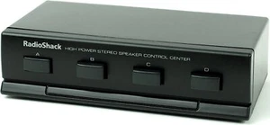 RadioShack High Powered Four Way Stereo Speaker Selector Control Center - Picture 1 of 5