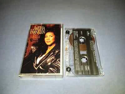 ARETHA FRANKLIN GREATEST HITS 1980-1994 CASSETTE TAPE ALBUM - Image 1 of 2