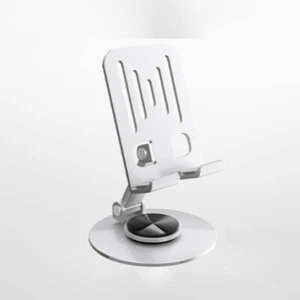 Universal Metal Phone Holder with 360° Rotation Adjustable Non-silp Table Stand - Picture 1 of 2
