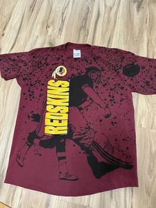 Vintage Washington Redskins Locker Line T-Shirt Gr. XL Einzelnaht - Bild 1 von 7