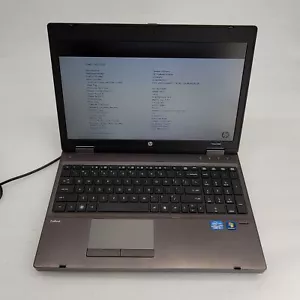 HP ProBook 6560b Core i5-2410M 2.30GHz 4GB No SSD 15.6" - BOOT TO BIOS - Picture 1 of 16